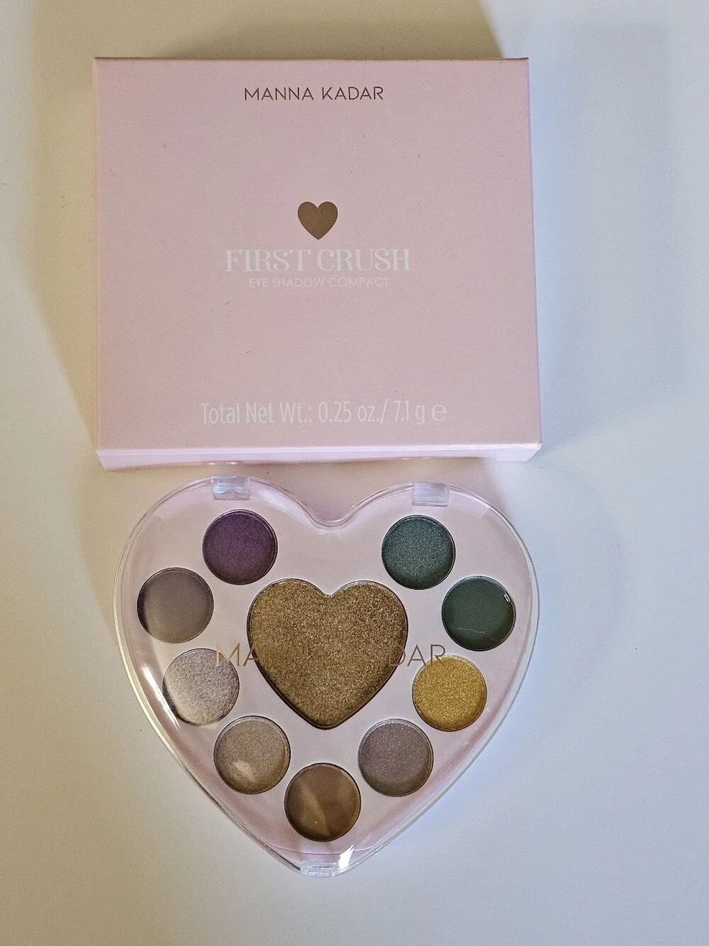 Manna Kadar First Crush Heart Shaped Eyeshadow Compact